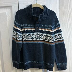 Boys Fair Isle Sweater - size 4